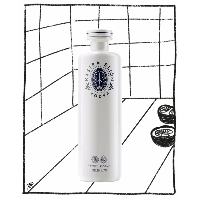 KASTRA ELION VODKA 750ML 40% ABV
