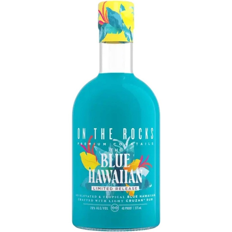 On The Rocks Blue Hawaiian Limited Release Cocktails 375 mL