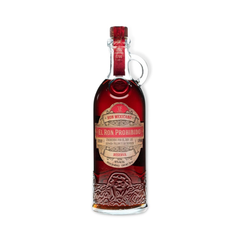 Ron Prohibido Reserva Rum 750ml (ABV 40%)