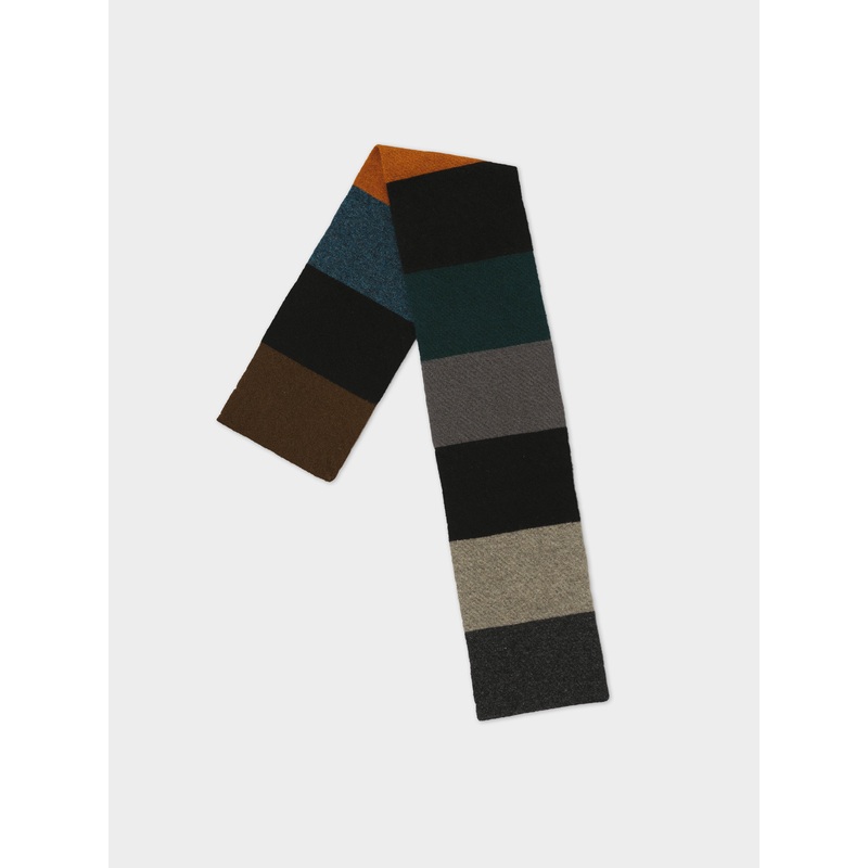 SMALL COLOURBLOCK SCARF DARK SMALL COLOURBLOCK SCARF DARK