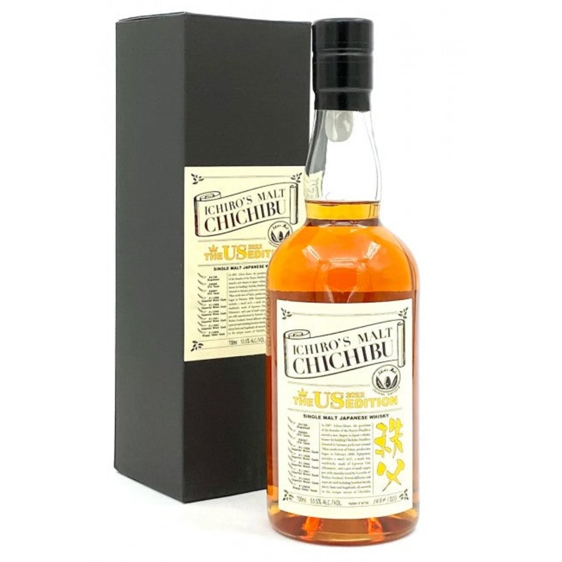 2022 Ichiro's Malt Chichibu The US Edition Single Malt Whisky 750ml