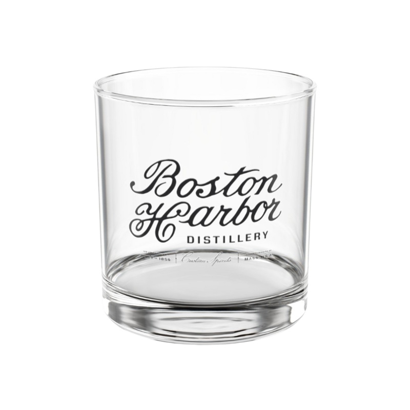 Boston Harbor Distillery 10oz Rocks Glass