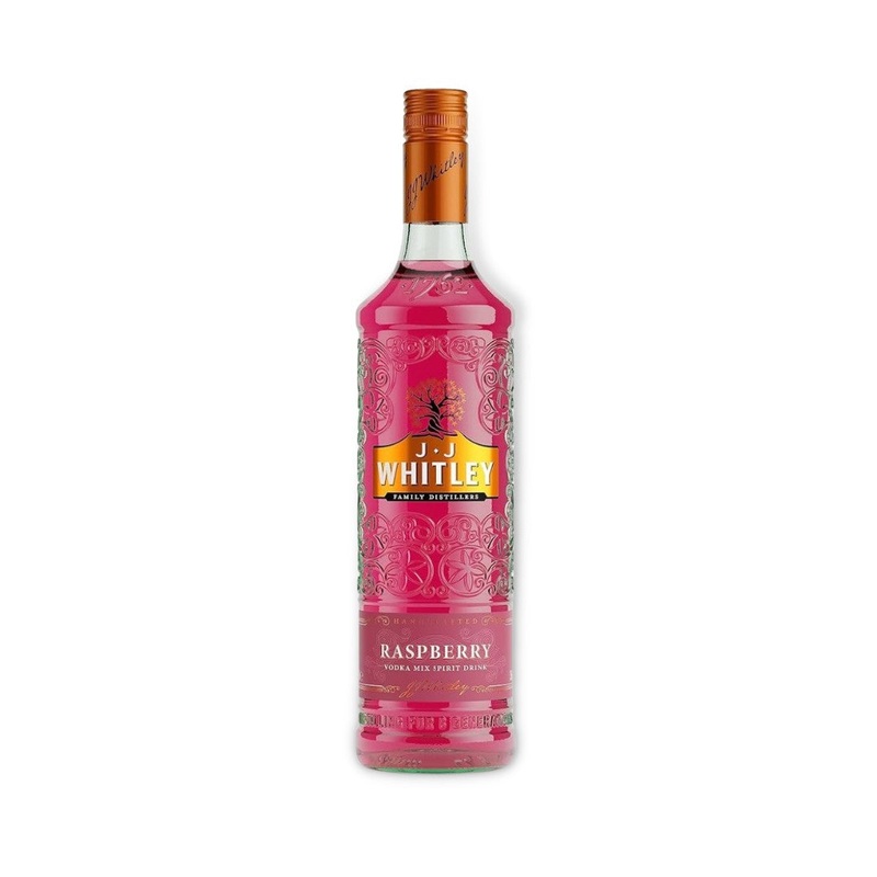 JJ Whitley Raspberry Vodka 700ml (ABV 35%)