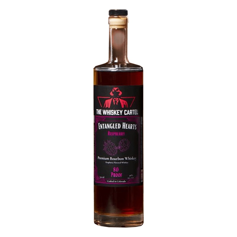 The Whiskey Cartel Entangled Hearts Raspberry Whiskey 750mL