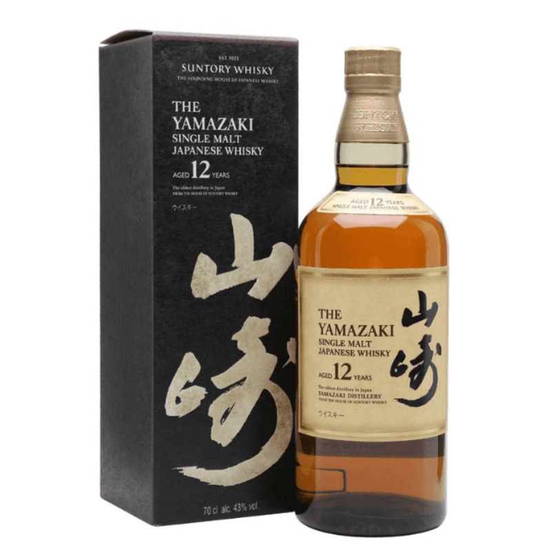 The Yamazaki 12 Year Old Single Malt Whisky 700ml