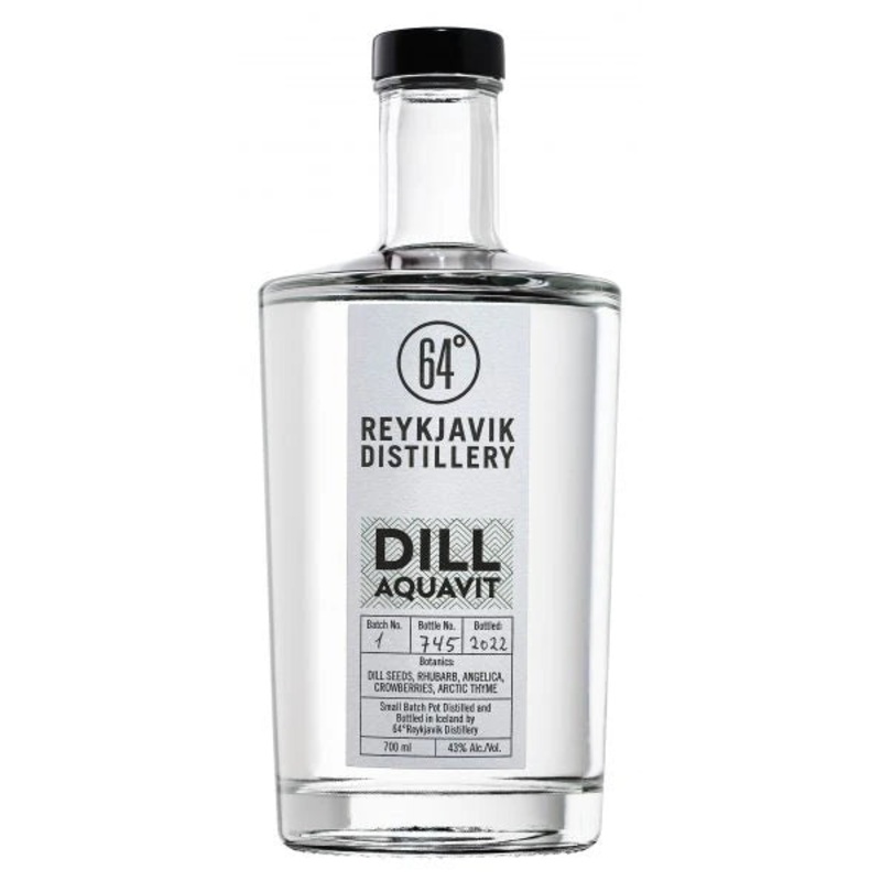 64 Reykjavik Distillery Dill Aquavit | 700ML
