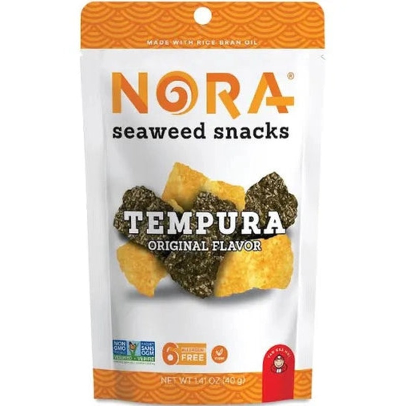 NORA Seaweed Snacks Tempura Original