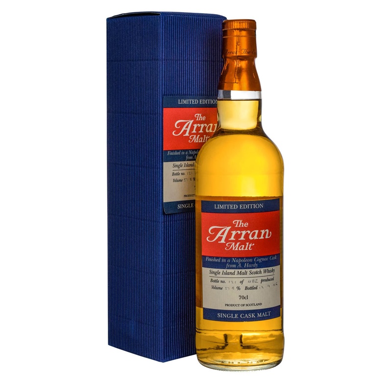 Arran Finished in a Napoleon Cognac Cask from A. Hardy 57.7% ABV Scotch Whisky | 700ML