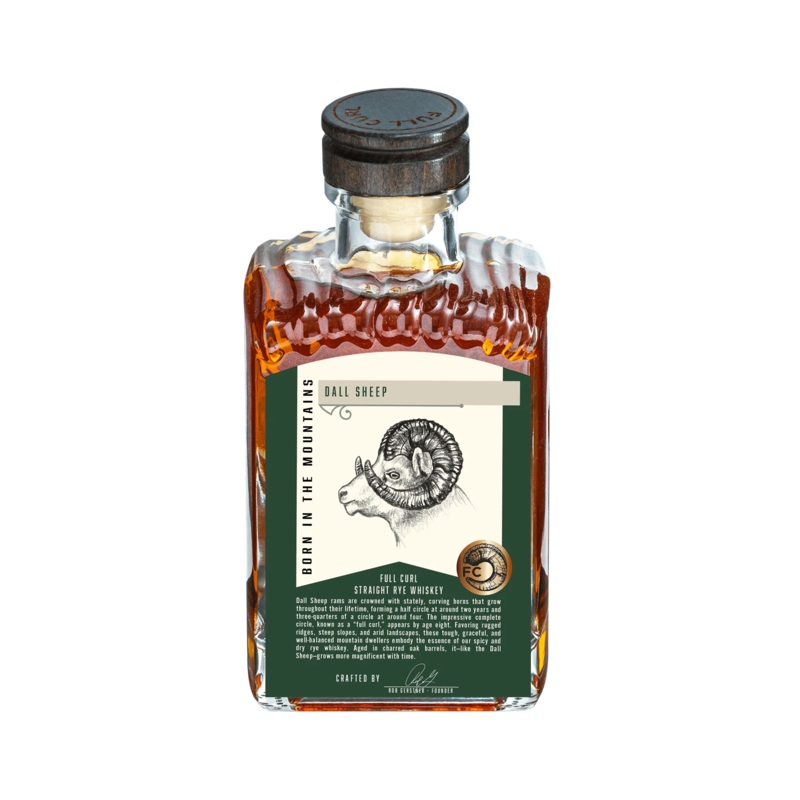 Full Curl Limited Edition 9 Year Old Straight Rye Whiskey