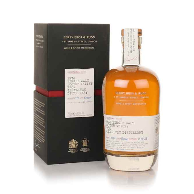 Glenlivet 42 Year Old 1974 (Cask 8170) - Exceptional Casks (Berry Bros. & Rudd) Scotch Whisky | 700ML