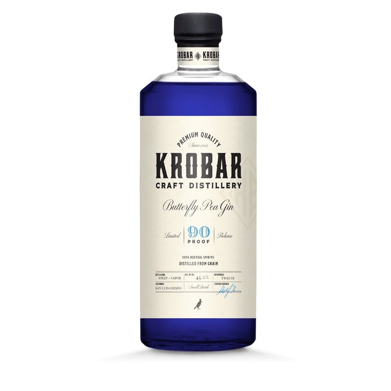 Krobar Butterfly Pea Gin 750ml