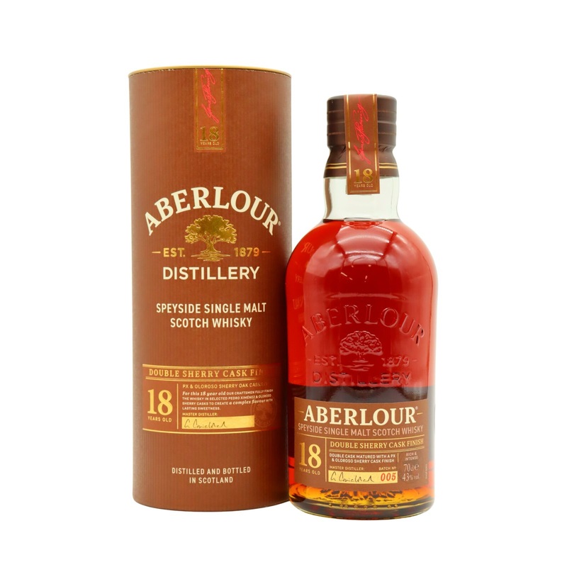 Aberlour Double Sherry Cask - Batch #005 18 Year Old Speyside Single Malt Scotch Whisky | 700ML