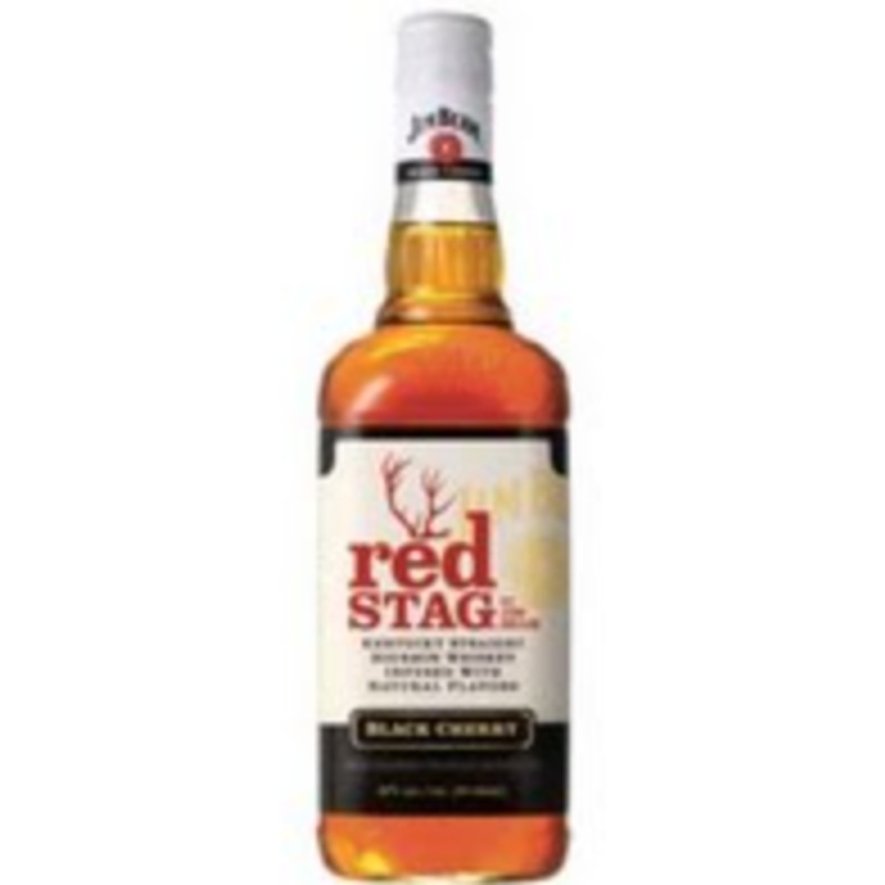 Jim Beam Red Stag Black Cherry Bourbon Whiskey | 1L