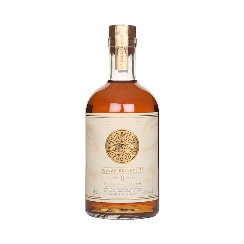 Solar Reserve 8 - Single Origin 8 Year Old Dominican Republic Rum | 700ML