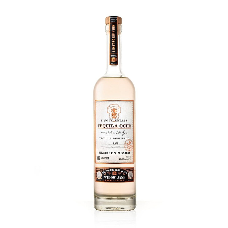 Tequila Ocho Limited Edition Reposado Aged in Widow Jane Bourbon Barrels