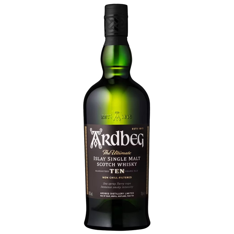 Ardbeg 10 Year Islay Single Malt Scotch Whiskey 750ml