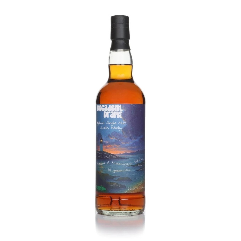 Ardnamurchan 10 Year Old 2015 - Decadent Drams (Decadent Drinks) Single Malt Scotch Whisky | 700ML