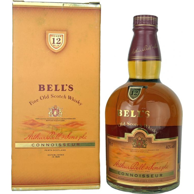 Bells 12 Year Old Fine Old Connoisseur Scotch Whisky