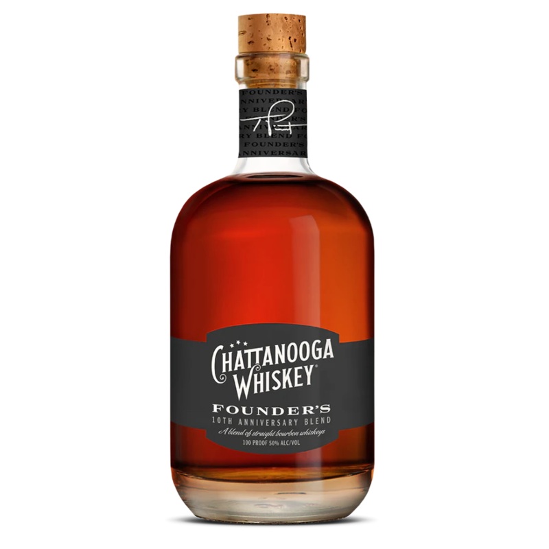 Chattanooga Founders 10th Anniversary Blend Kentucky Straight Bourbon Whiskey
