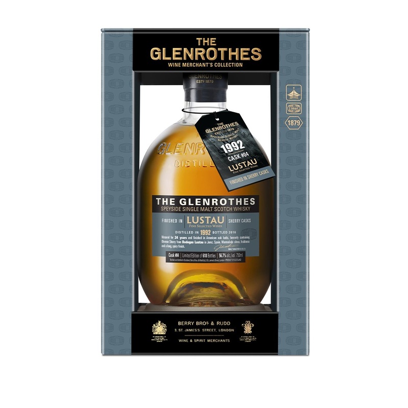 Glenrothes 1992 24 Year Old Lustau Cask #04 Speyside Single Malt Scotch Whisky