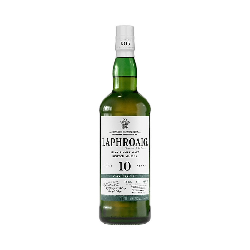 Laphroaig Single Malt Scotch Cask Strength Batch 017 10 Yr 116.6 - 750ml