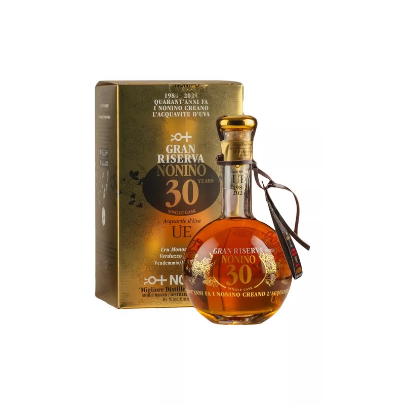 Nonino 30 Year Old 1992 Gran Riserva Limousin Barrique Aged Italian Grappa | 700ML
