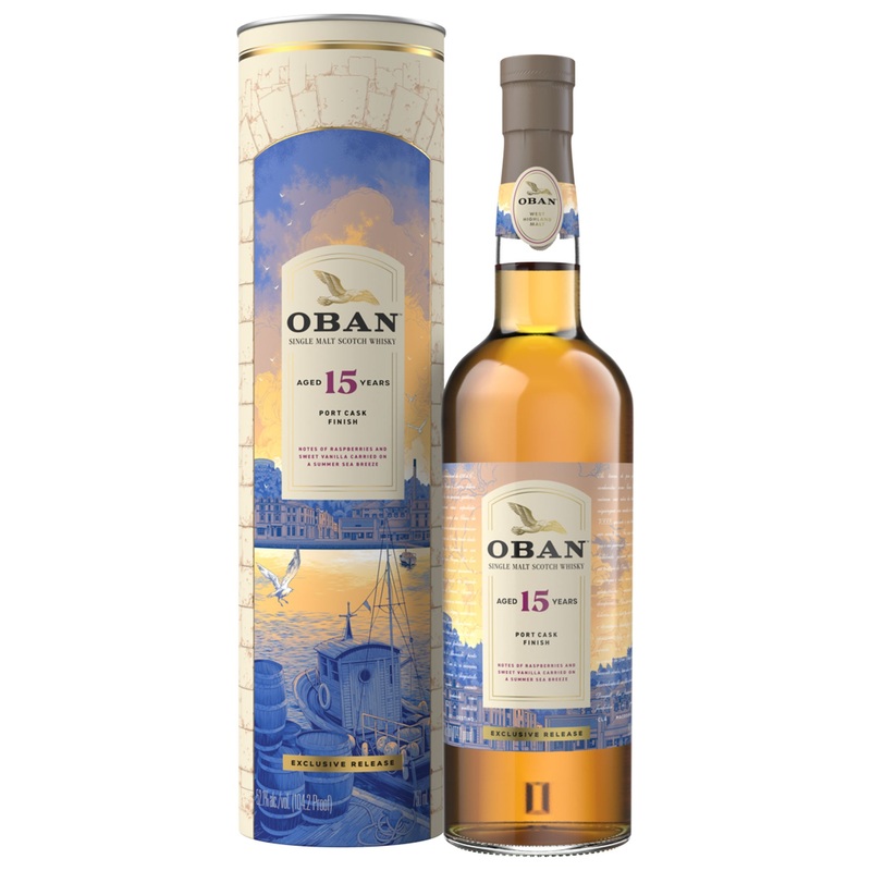 Oban 15 Port Cask Finish Single Malt Scotch Whisky 750ml