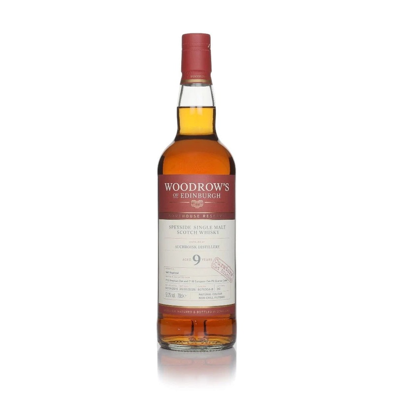 Auchroisk 9 Year Old 2016 Cask #807630A-B - Woodrow's of Edinburgh Single Malt Scotch Whisky | 700ML