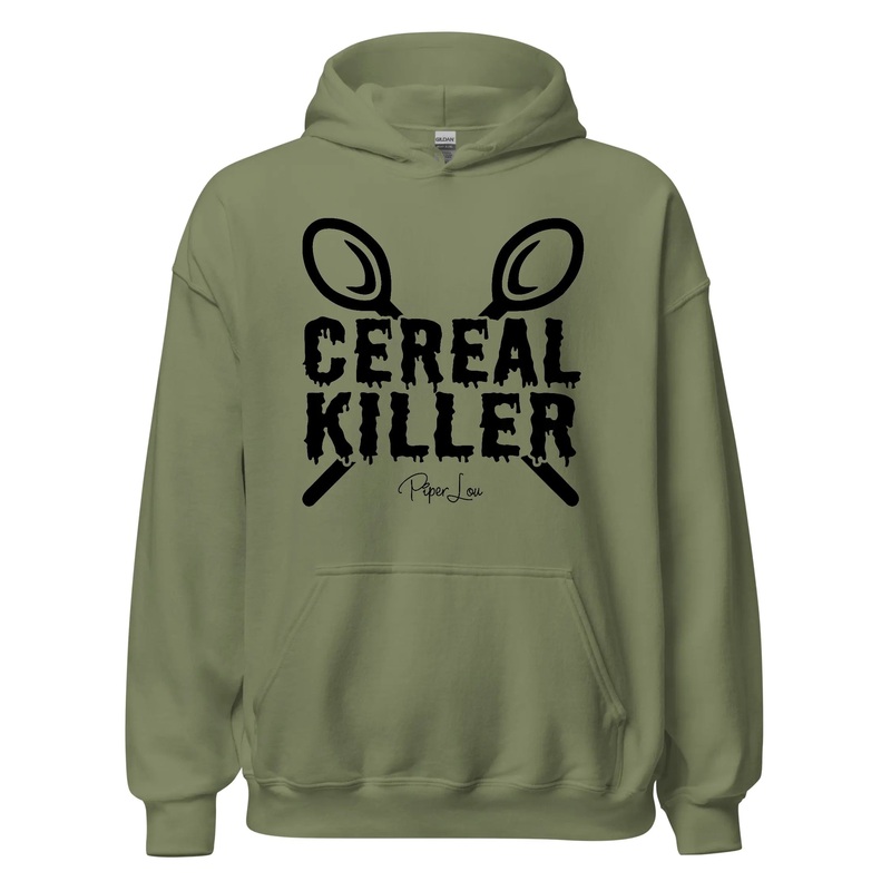 Cereal Killer - Graphic Hoodie White