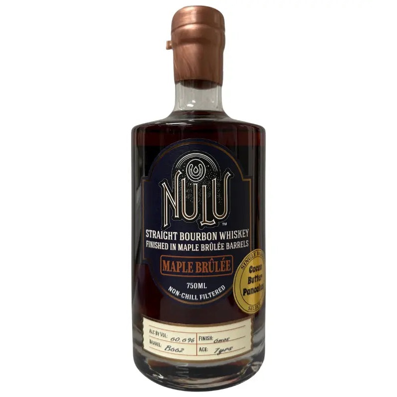 Nulu Single Barrel Maple Brulee 'Cacao Butter Pancake' Kentucky Straight Bourbon Whiskey