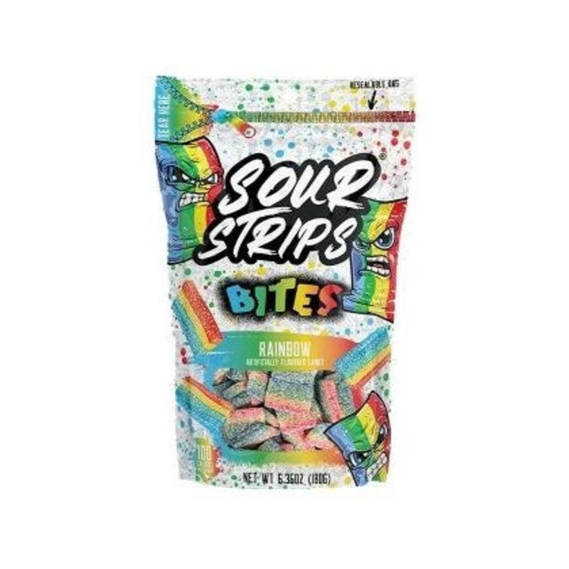 SOUR STRIPS Rainbow Bites