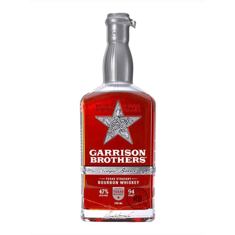 Garrison Brothers Cask Strength Single Barrel Texas Straight Bourbon Whiskey 750ml
