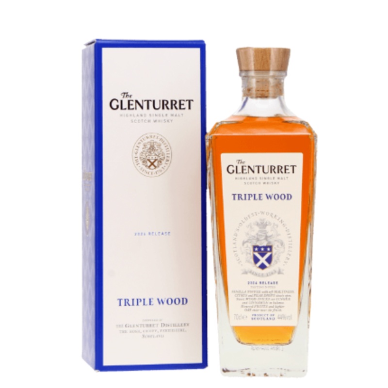 Glenturret Triple Wood 2024 Release Single Malt Scotch Whisky | 700ML
