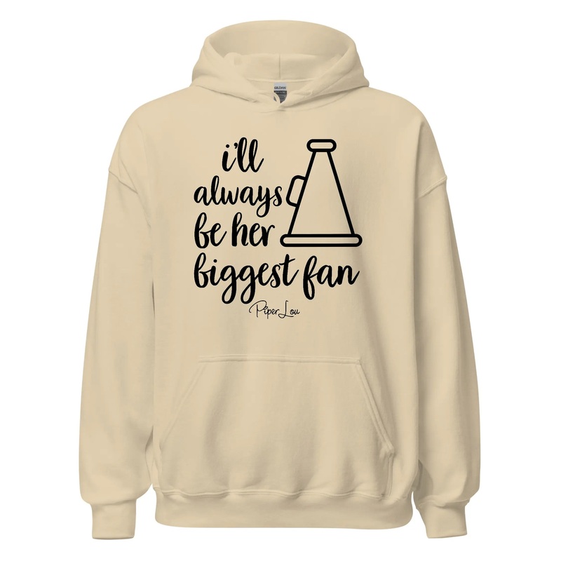 Her Biggest Fan - Graphic Hoodie White