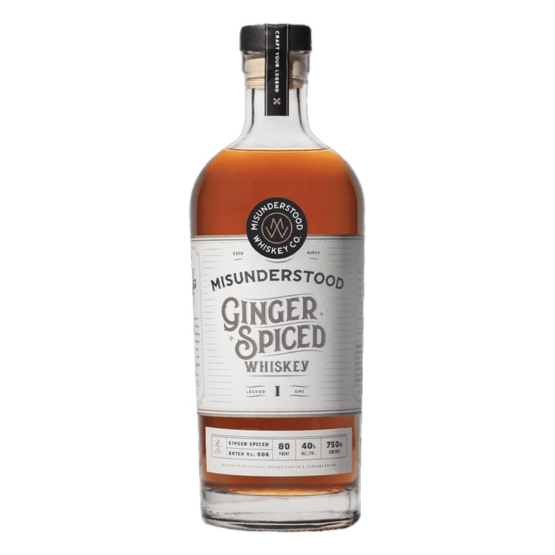 Misunderstood Ginger Spiced Flavored Whiskey 750mL