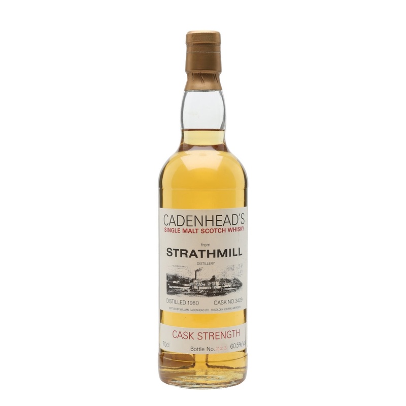 Strathmill 1980 Cask #3429 Cadenhead's Speyside Single Malt Scotch Whisky | 700ML