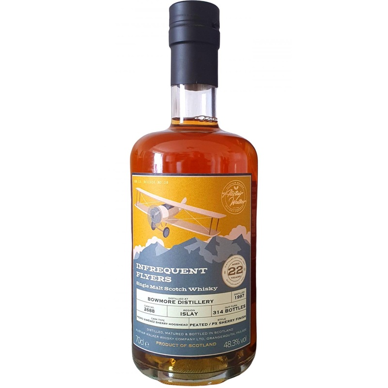 Bowmore Infrequent Flyers Single Cask #2688 1997 22 Year Old Whisky | 700ML