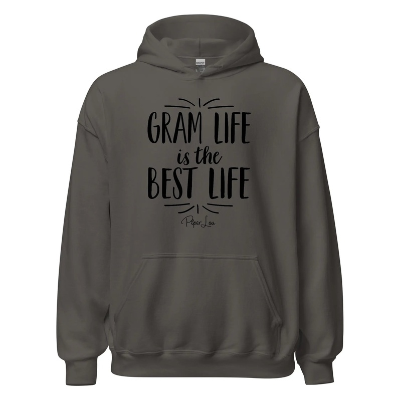 Gram Life - Graphic Hoodie White