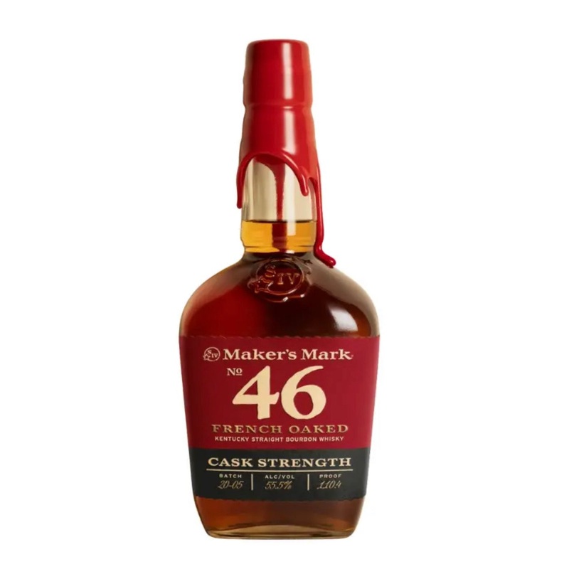 Maker's 46 Cask Strength French Oaked Bourbon Whiskey 750mL