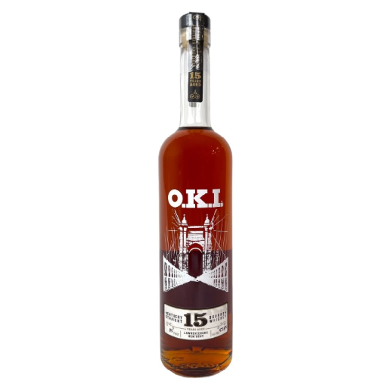 O.K.I. 15 Year Old Kentucky Straight Bourbon Whiskey