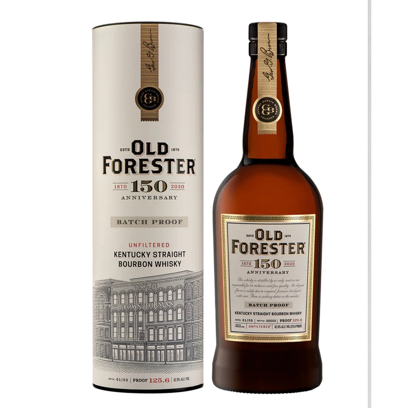 Old Forester 150th Anniversary Batch Proof 03/03 126.8 Proof