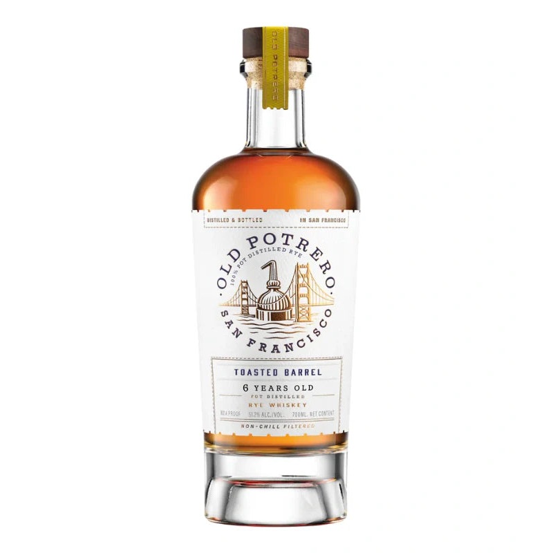 Old Potrero 6 Year Old Toasted Rye Whiskey | 700ML