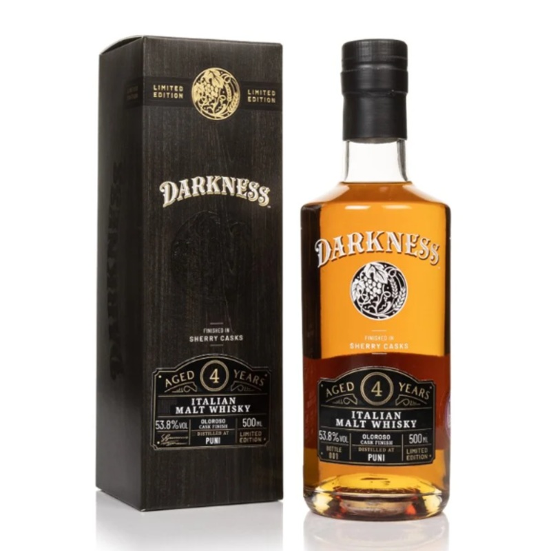 Puni 4 Year Old Oloroso Cask Finish Darkness Whisky | 500ML