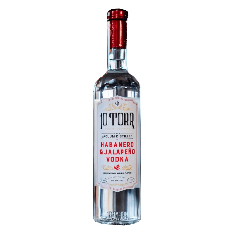 10 Torr Habanero & Jalapeo Vodka 750ml