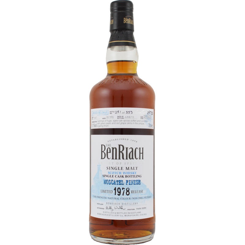 Benriach Single Cask #1047 1978 35 Year Old Whisky | 700ML