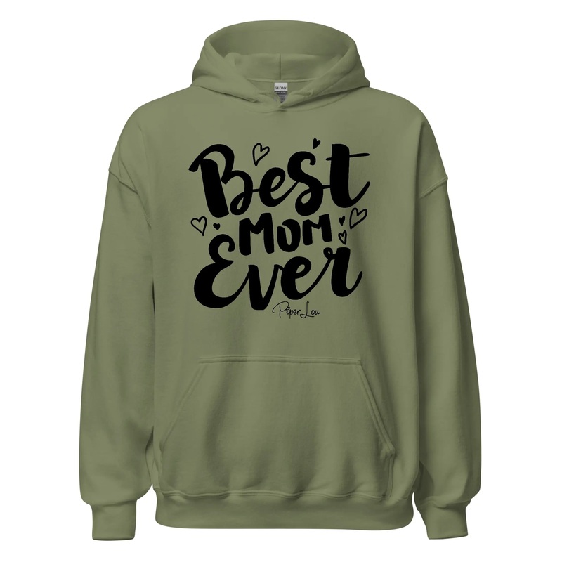 Best Mom Ever - Graphic Hoodie White