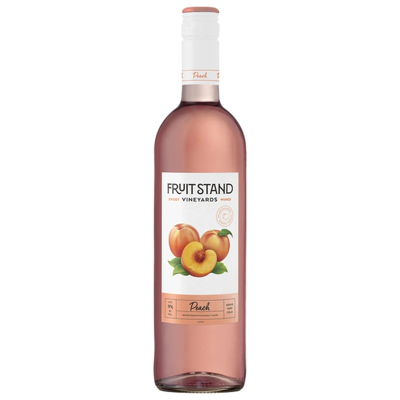 Fruit Stand | Vineyards Peach Grape Wine - NV