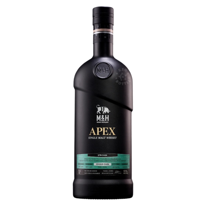 M&H 3 Year Old STR Cask 2018-0838 Apex Single Malt Whisky