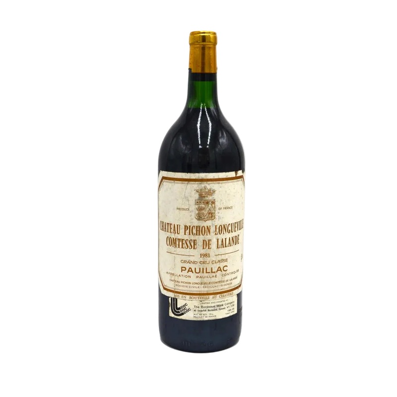 1981 | Chateau Pichon Longueville Comtesse de Lalande | Pauillac