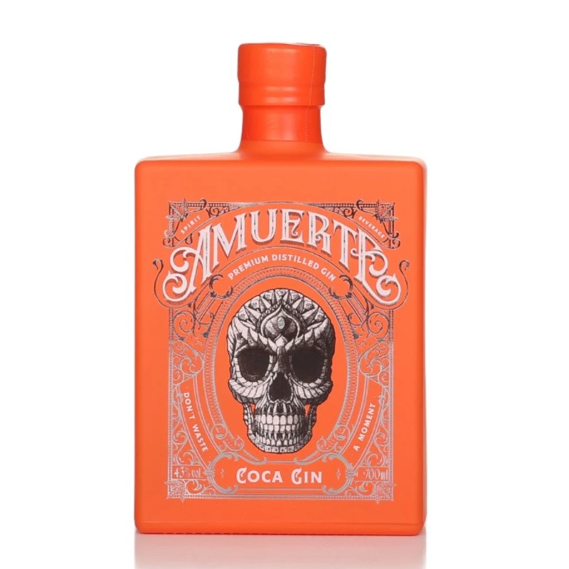 Amuerte Coca Leaf Orange Bottle Gin | 700ML